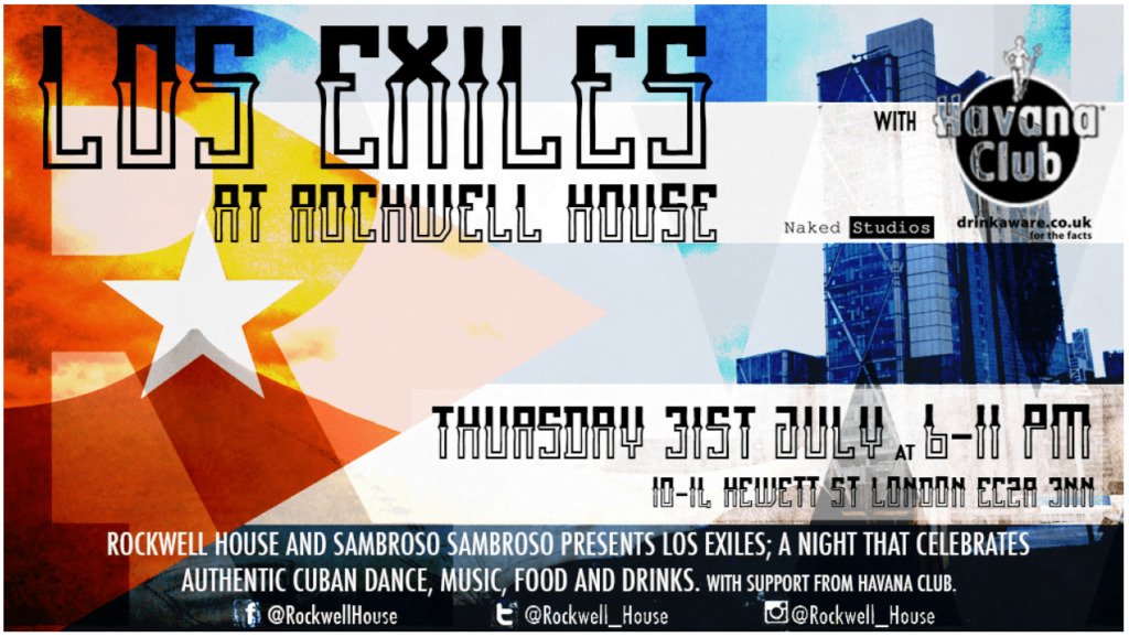 los exiles Havana Club popup Shoreditch