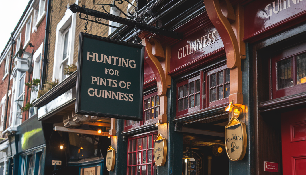 Hunting for Guinness in London